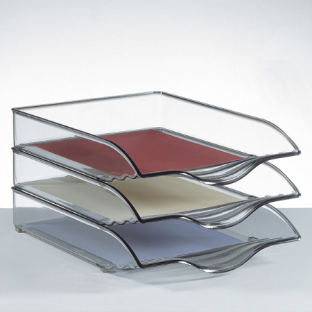 Novus CopyTray Einzel Schreibtisch Ablageschale mit Griffmulden