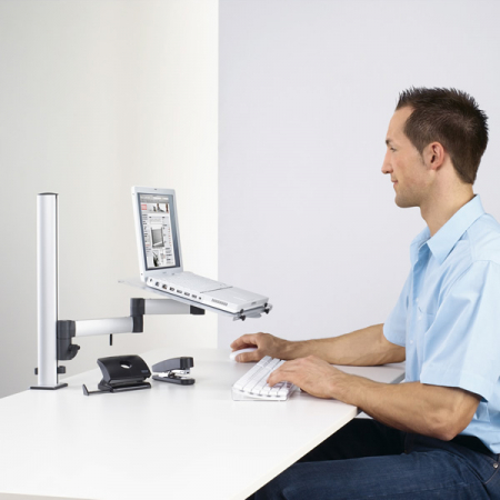 Novus Schreibtisch Notebook/Laptop Halterung f�r TSS/DSS S�ulen
