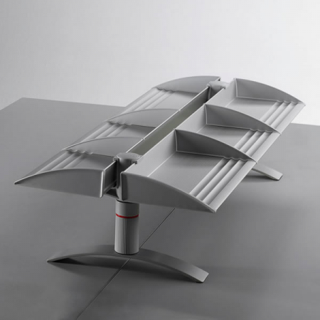 Novus DUO BoardMaster 100 Schreibtischablage mit Standfu�