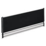 Novus Schreibtisch Trennwand Slatwall Visio Element 80
