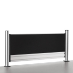 Novus Schreibtisch Trennwand Slatwall Visio 120